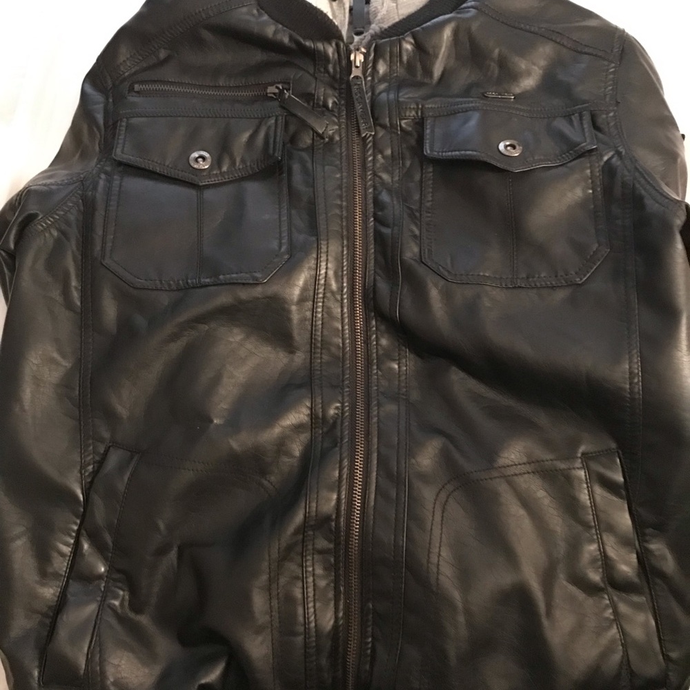 Leather jacket